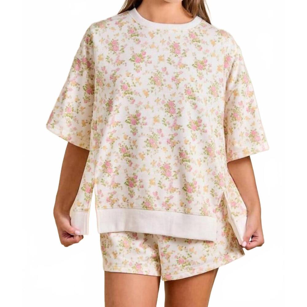 NEW MAINSTRIP bloom top in pink